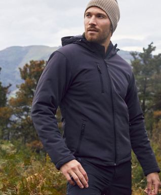 Padded Hooded Softshell Men
