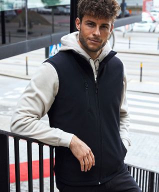 Padded Softshell Vest Men